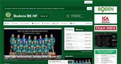 Desktop Screenshot of bbkhandboll.se